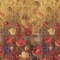 Homeroots 9' X 12' Gold Red And Brown Floral Washable Indoor Outdoor Area Rug 597061 - alternate 2