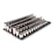 Tekton 3/8in Dr. Shallow, Semi-Deep, and Deep 6pt Socket Set w/Rails and Trays, 102pc (1/4-1in, 6-24 mm) SHD91222 - alternate 1