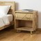 Homeroots 24" Natural Solid Wood Two Drawer Nightstand 640742 - alternate 2