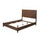Homeroots Brown Solid Wood Full Bed Frame 524844 - alternate 2
