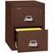 Fireking 2 Drawer, 1 Hr Fire & impact rated, 25" depth Legal Brown 2-2125-CBR - alternate 2