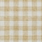 Homeroots 5' X 8' Gold And Beige Plaid Washable Indoor Outdoor Area Rug 595392 - alternate 2