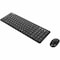 Targus ANTIMICROBIAL MIDSIZE KEYBOARD AND COMFORT MOUSE BUNDLE AKB863 + AMB582 BLACK AKM619AMUS - alternate 2