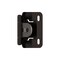 Amerock 1/2in 13 mm Overlay Single Demountable, Partial Wrap Oil-Rubbed Bronze Hinge - 1 Pair BPR8719ORB - alternate 1