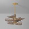 Corbett Lighting Cardiff Semi Flush in Vintage Gold Leaf 515-08-VGL - alternate 2