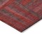 Homeroots 8' X 10' Red And Brown Geometric Washable Indoor Outdoor Area Rug 598301 - alternate 2