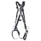 Msa Safety V-Form Fall Protection Harness, M/L, 400 lb, Quick-Connect Chest/ Tongue Leg Straps 10252241 - alternate 2
