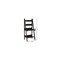 Homeroots 25" Espresso Ladder Desk 333349 - alternate 2