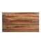 Homeroots 75" Brown Wood Pedestal Base Dining Table 565234 - alternate 2