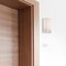Westinghouse Tiernan 1-Light, 15W LED Indoor Wall Fixture, Color Temp Selection, Brushed Nickel, Frosted Acrylic 6135600 - alternate 2