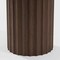 Homeroots 52" Brown Wood Pedestal Base Round Top Dining Table 720943 - alternate 2