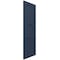 Ekena Millwork True Fit PVC Center Circle Arts & Crafts Fixed Mount Shutters, Starless Night Blue, 12W x 36H, PR TFP001AC12X036OB - alternate 2