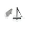 Global Door Controls Commercial Grade 3 Door Closer with Parallel Arm Bracket in Aluminum - Size 3 TC2203-PA-AL - alternate 2