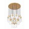Z-Lite Fontaine 27 Light Chandelier, Rubbed Brass, 39.5 In W x 15 In H 7002P5-27R-RB - alternate 1
