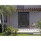 Vdomdoors Aluminum Door Iron 1688 Black Entry Steel Metal Classic Painted 60 x 94 (12+36+12 x 80+14)-Left Ins IRON1688EXD-BLK-W12+36+12xH80+14-LH-I - alternate 2