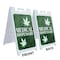 Signmission Medical Dispensary, A-Frame & 2 Decals Installed, Heavy-Duty Plastic Frame SBHD-D-2436-30402 - alternate 2