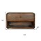Homeroots 18" Brown Solid Wood One Drawer Floating Nightstand 651474 - alternate 2