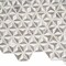 Apollo Tile Mirage 12x12 Warm Beige White Marble Mosaic 3D Pyramid Wall and Floor Tile (4.92 sq ft/case), 5PK APLSAH88IR06A - alternate 1