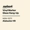Finishworks Mohawk Vinyl Marker Glaze Hang-Up Alabaster H9 M284-12273 - alternate 2