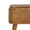 Homeroots 21" Brown Solid Wood One Drawer Nightstand 651808 - alternate 2