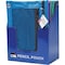 Charles Leonard Pencil Pouch, 2 Pocket, Assorted Colors, PK12 76350ST - alternate 1