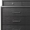 Homeroots 59" Gray Solid Wood Nine Drawer Double Dresser 384059 - alternate 2
