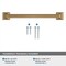 Amerock Ville 6-5/16 inch (160mm) Center-to-Center Champagne Bronze Cabinet Pull, 10PK 10VMP36777CZ - alternate 2