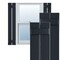 Ekena Millwork True Fit PVC Two Board Spaced Board-n-Batten Shutters, Starless Night Blue, 11 1/4W x 79H, PR TFP101SBF11X079OB - alternate 1