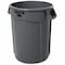 Rubbermaid Commercial 32 gal. Round Trash Can FG263200GRAY - alternate 1