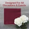 Smarty Had A Party Durable Burgundy Red Paper Beverage/Cocktail Napkins, 600PK 803122B-CASE - alternate 2