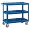 Pucel Tray Top Service Cart, 248 in W x 36 in D x 36 in H, 3 Shelves, Black SC-2436-3-C5 - alternate 1
