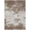 Homeroots 5' X 8' Brown And Beige Abstract Washable Indoor Outdoor Area Rug 599467 - alternate 2