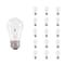 Bulbrite Incandescent A15 Medium Screw Base E26 Light Bulb, 40W, Clear, 20PK 860857 - alternate 1