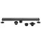 Kingston Brass 48-Inch Stainless Steel Linear Shower Drain with Reversible Tile Insert and Flat Grate BSFK4820 - alternate 1