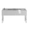 Koolmore Underbar Sink, Stainless Steel, 62.8 in W x 17.9 in L x 21.3 in H SBR3B60-LR-320 - alternate 1