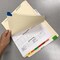 Tabbies PATIENT CHART INDEX DIVIDER-8 TAB SET, BOTTOM TAB, 11-3/8"Hx8-1/2"W, 3/8" TAB EXT, 40 SETS/BOX, 40PK 54500 - alternate 2