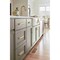 Amerock Appoint 5-1/16 in & 6-5/16 in 128 mm & 160 mm Center-to-Center Champagne Bronze Cabinet Cup Pull BP36763CZ - alternate 2