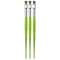 Da Vinci FIT Synthetics Student Brush, Synthetic, Acrylic & Tempera, Flat, Series 374, Size 10, 3PK VA-374_10 - alternate 1