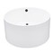 Kingston Brass 45-Inch Acrylic Round Double Ended Freestanding Tub with Overflow/Drain Assembly VTRO454523M5 - alternate 2