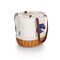 Picnic Time Family Of Brands NCAA Boise State Broncos Coronado Canvas and Willow Basket Tote - Picnic Bag 203-00-187-704-0 - alternate 2
