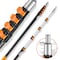 Vevor Telescoping Extension Pole 6 to 24 FT Multi-Purpose for Painting Dusting TAL-24V-SG - alternate 1