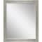 Homeroots 33" Silver Solid Wood Framed Accent Mirror 632812 - alternate 1