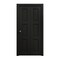 Sartodoors Sliding Closet Bi-fold Doors 64 x 96 inches, Ego 5010 Painted Black Oak, Sturdy Tracks Moldings Tr EGO5010BF-CHK-64x96 (2* 32x96) - alternate 1