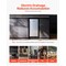 Vevor Undercounter Built-in Ice Maker Machine 50 Lbs/Day w/ Drain Pump Reversible Door IMD50BI - alternate 2