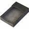Dacasso Protacini Castlerock Gray Italian Patent Leather 4 x 6 Memo Holder A6209 - alternate 1