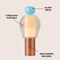 Jonathan Y Evonne 10.75" Modern Glam Candle-Style Rechargeable/Cordless Dimmable Integrated LED Table Lamp w/To JYL7161B - alternate 2