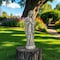 Homeroots 32in Gray Polyresin Virgin Mary Outdoor Statue 521179 - alternate 2