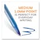 Bic Round Stic Xtra Life Ballpoint Pen, Stick, Medium 1 mm, Blue Ink, Translucent Blue Barrel, 500PK GSM500E-BLU - alternate 2