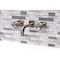 Kingston Brass Double-Handle Wall Mount Bathroom Faucet, Brushed Nickel KS6128RX - alternate 2
