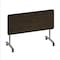 Correll Rectangle Premium Sit To Stand HPL Flip Top Table, 60 in W, 28 in to 38 in H, Particleboard Top FTS3060-01-14-01 - alternate 2